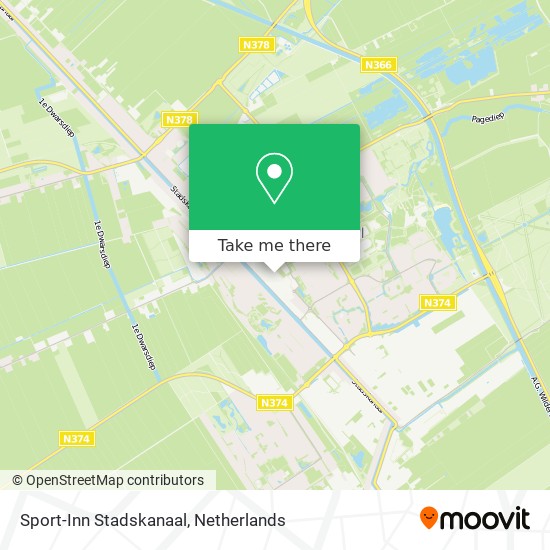 Sport-Inn Stadskanaal Karte