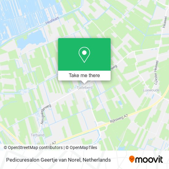 Pedicuresalon Geertje van Norel map