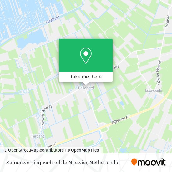 Samenwerkingsschool de Nijewier Karte