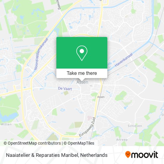 Naaiatelier & Reparaties Maribel map