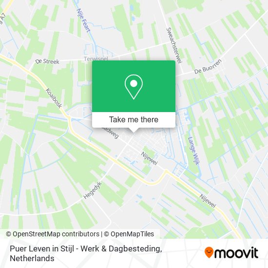Puer Leven in Stijl - Werk & Dagbesteding Karte