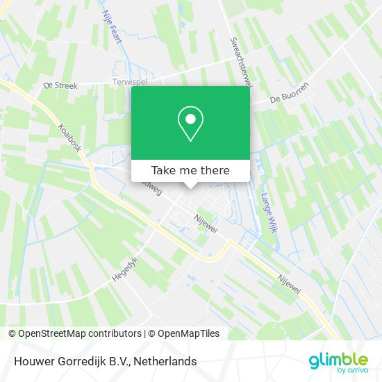 Houwer Gorredijk B.V. map