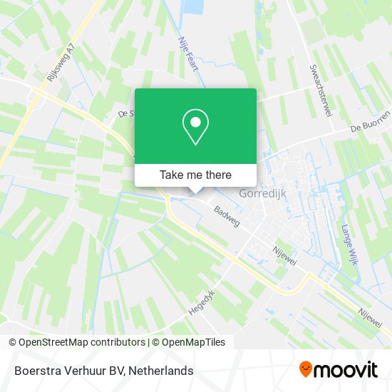 Boerstra Verhuur BV map