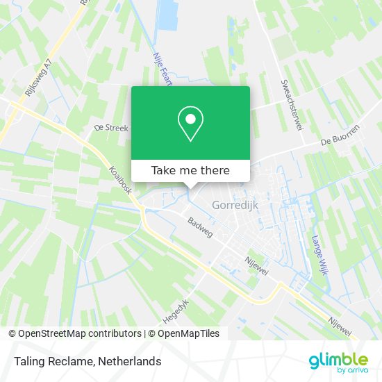 Taling Reclame map