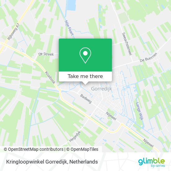 Kringloopwinkel Gorredijk Karte