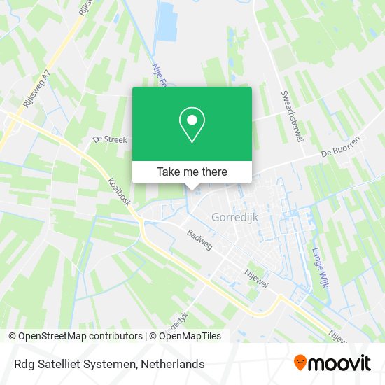 Rdg Satelliet Systemen map