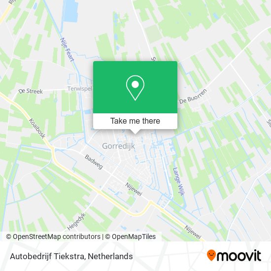 Autobedrijf Tiekstra map