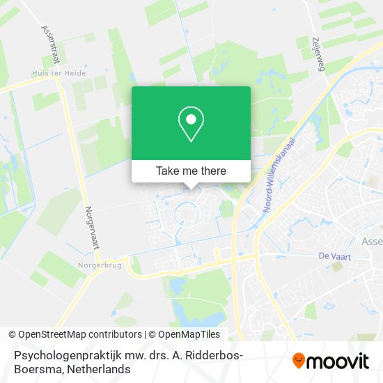 Psychologenpraktijk mw. drs. A. Ridderbos-Boersma map