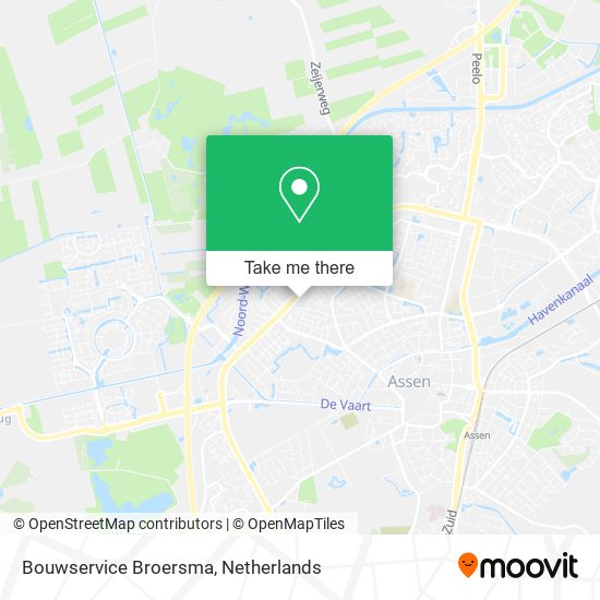 Bouwservice Broersma map