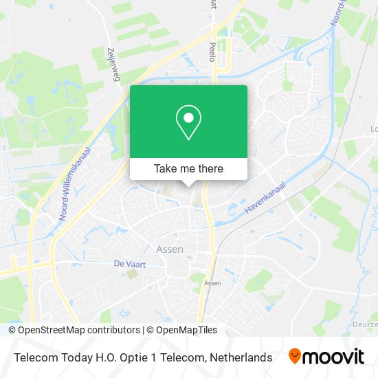 Telecom Today H.O. Optie 1 Telecom map