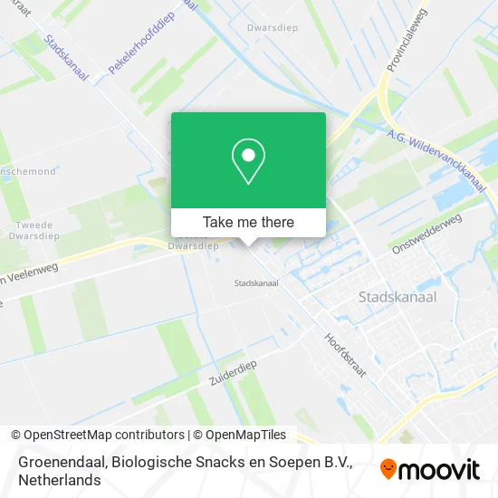 Groenendaal, Biologische Snacks en Soepen B.V. map