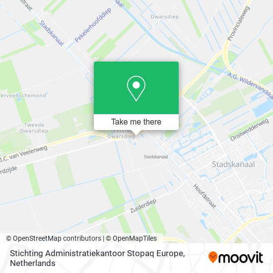 Stichting Administratiekantoor Stopaq Europe map