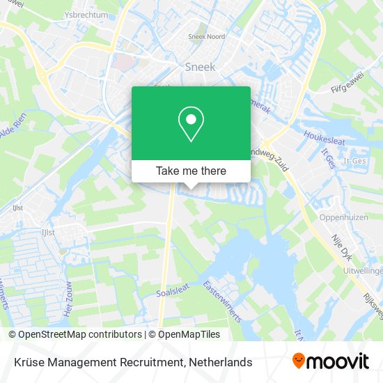 Krüse Management Recruitment Karte