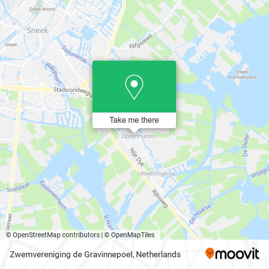 Zwemvereniging de Gravinnepoel map