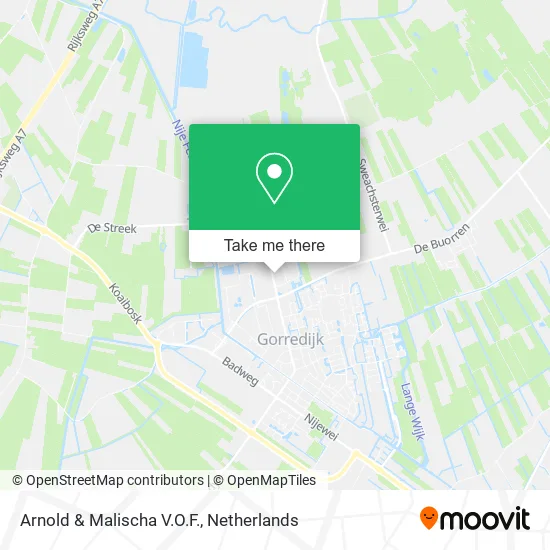 Arnold & Malischa V.O.F. map