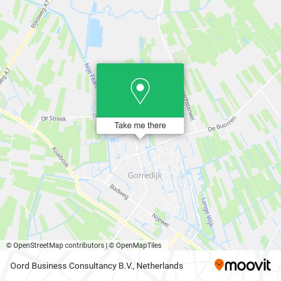 Oord Business Consultancy B.V. map