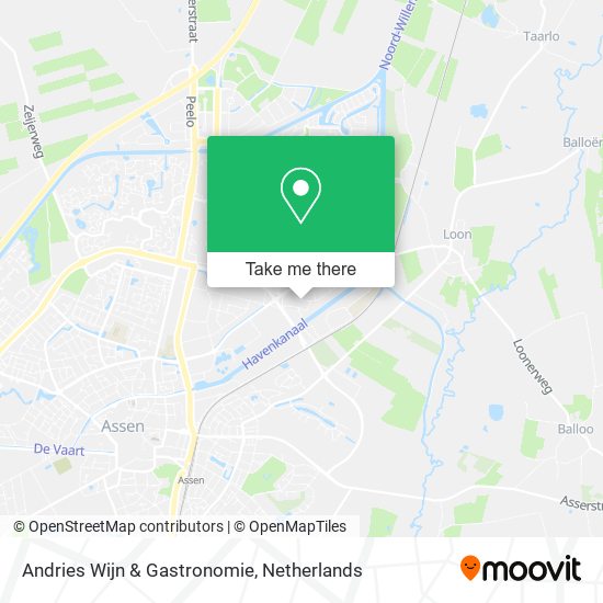 Andries Wijn & Gastronomie map