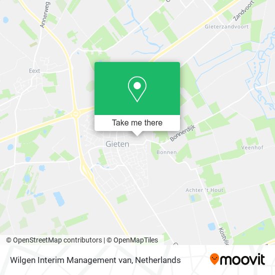 Wilgen Interim Management van map