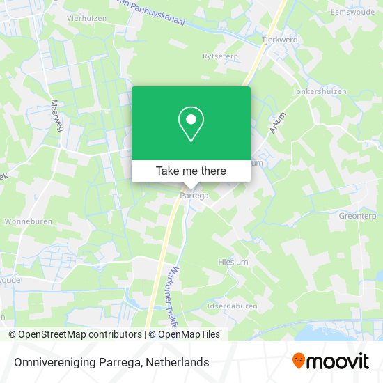 Omnivereniging Parrega map