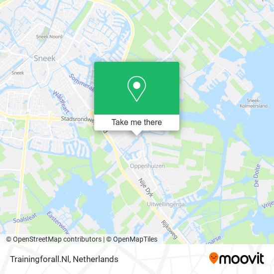 Trainingforall.Nl map