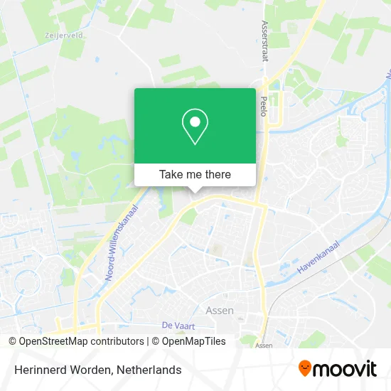 Herinnerd Worden map
