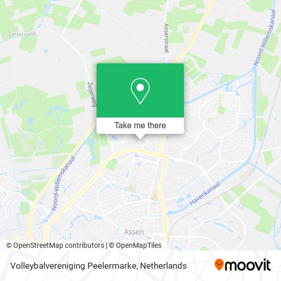 Volleybalvereniging Peelermarke map