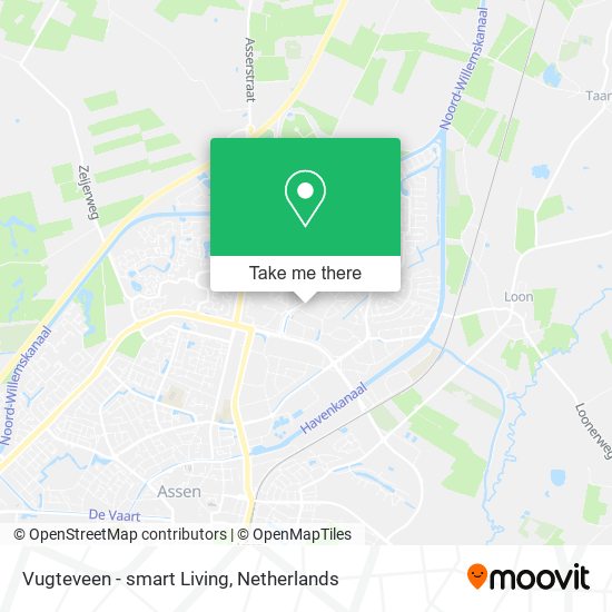 Vugteveen - smart Living map