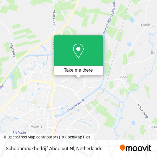 Schoonmaakbedrijf Absoluut.Nl map