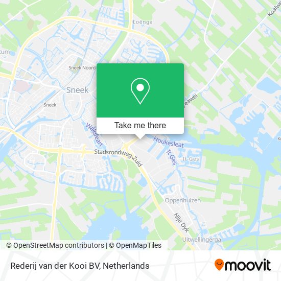 Rederij van der Kooi BV map