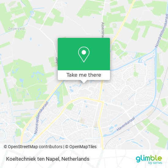 Koeltechniek ten Napel map