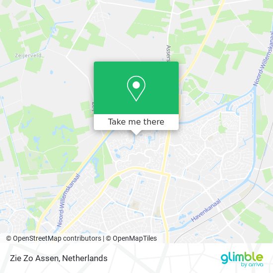 Zie Zo Assen map