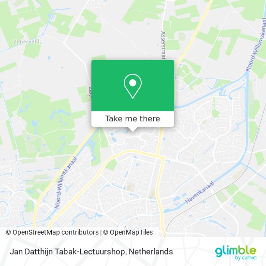 Jan Datthijn Tabak-Lectuurshop Karte