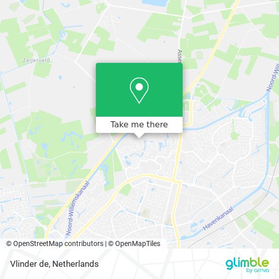 Vlinder de map