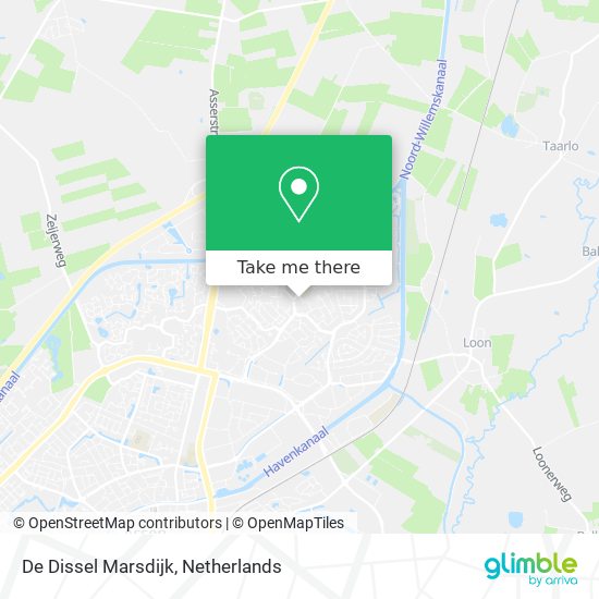 De Dissel Marsdijk map