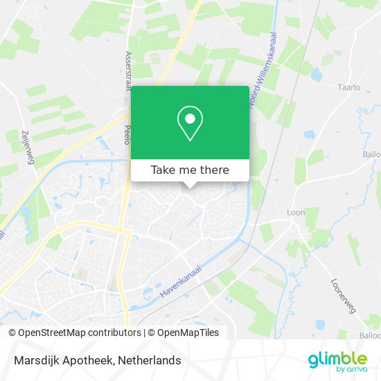Marsdijk Apotheek map