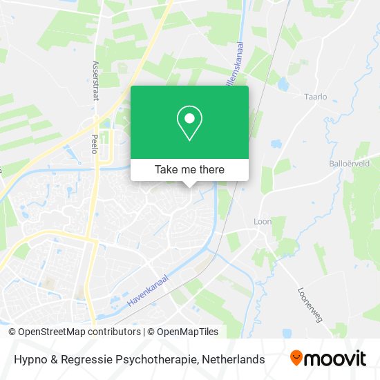 Hypno & Regressie Psychotherapie Karte