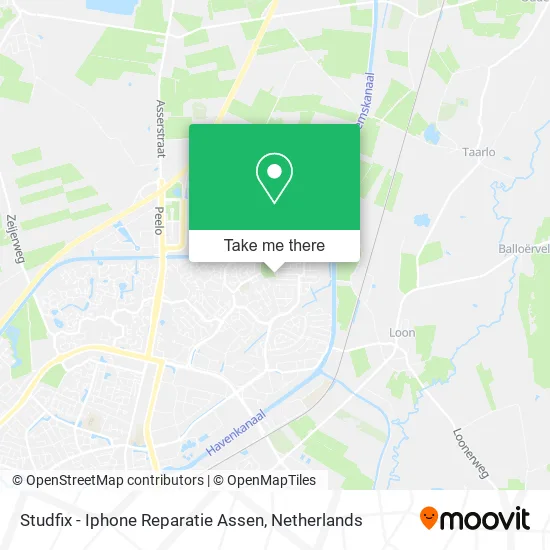 Studfix - Iphone Reparatie Assen map
