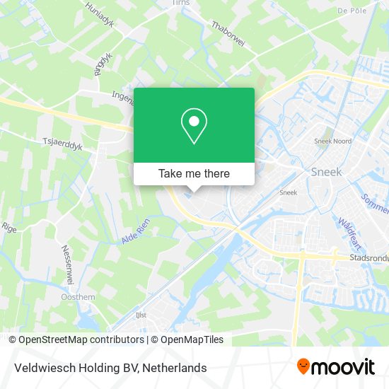 Veldwiesch Holding BV map