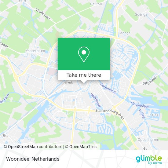 Woonidee map