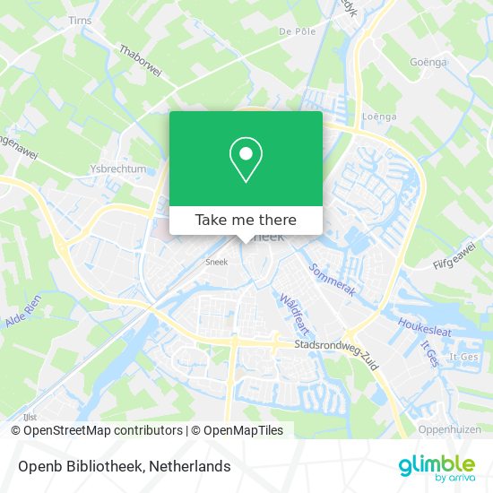 Openb Bibliotheek map