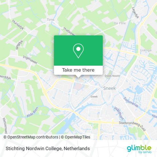 Stichting Nordwin College Karte