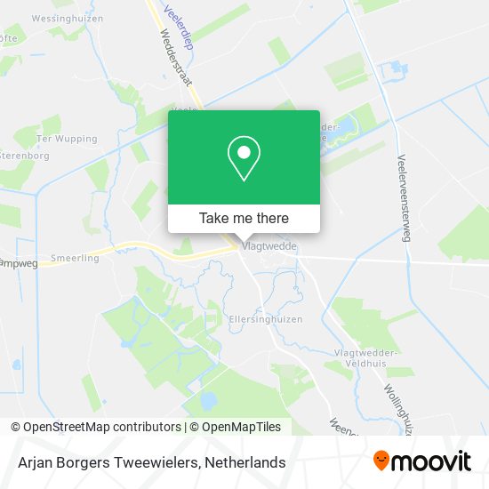 Arjan Borgers Tweewielers map