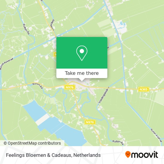 Feelings Bloemen & Cadeaus map