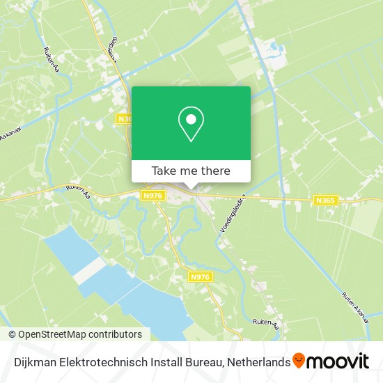 Dijkman Elektrotechnisch Install Bureau map