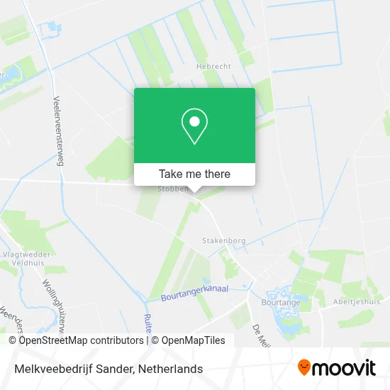 Melkveebedrijf Sander map