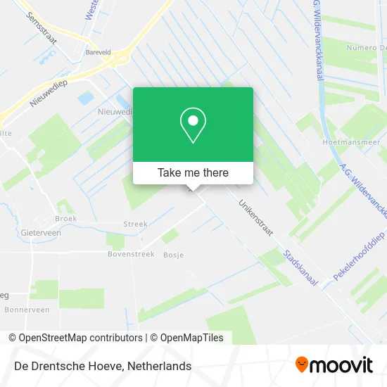 De Drentsche Hoeve map
