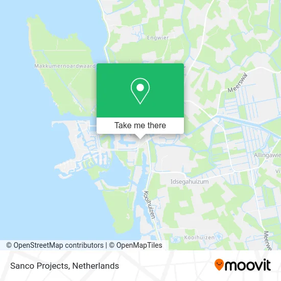Sanco Projects map