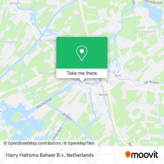 Harry Haitsma Beheer B.v. map