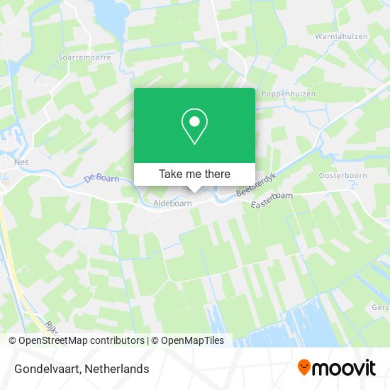 Gondelvaart map