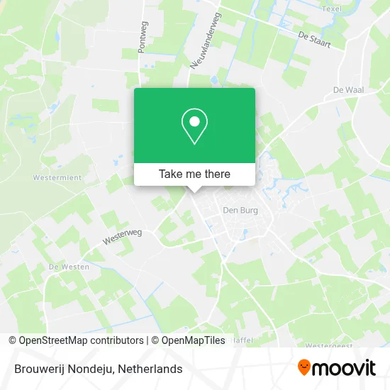 Brouwerij Nondeju map